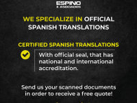 Certified official Spanish translations / translator in Tonalá, Jalisco, Mexico - Todos
