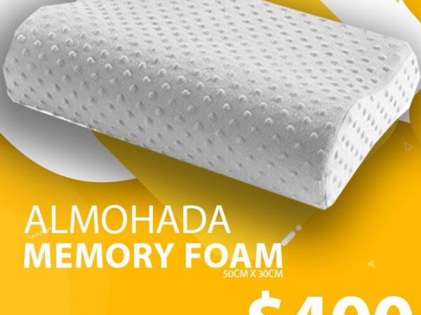 Almohada Memory Foam para un feliz descanso en Apodaca 