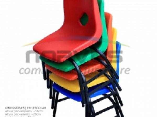 Remato sillas escolares infantiles resistentes