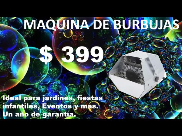 MAQUINA DE BURBUJA