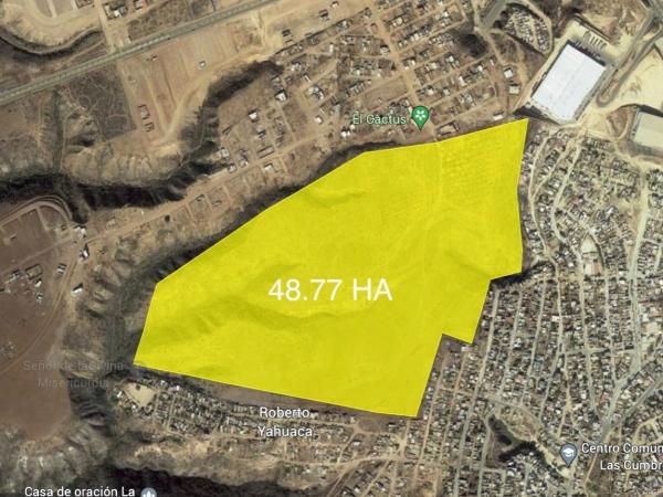 Venta de Terreno Industrial en La Jolla, Tijuana, 487,777m2
