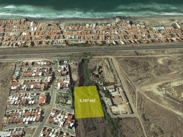 Venta de Terreno en la costa, San Antonio del Mar, Tijuana, 5107 m2