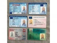Banknotes, passport, driver’s license id  - Servicios
