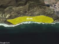 Venta de Terreno frente al mar, Playa Saldamando, Ensenada, 40HA - Inmuebles